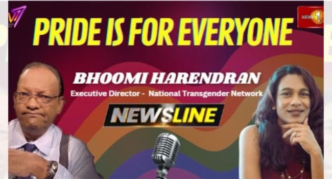 Pride is for everyone – Watch Bhoomi Harendran on Newsline